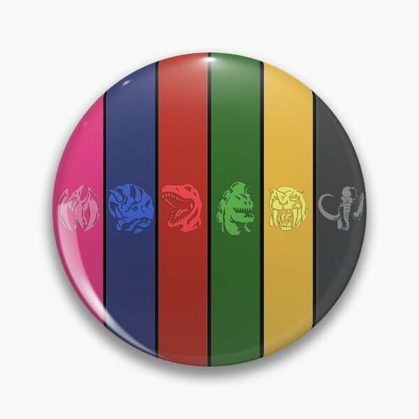 Item preview, 6 Colored Zord Coins designed and sold by Ravensclaw3.