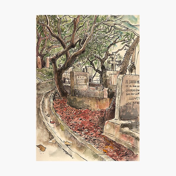 Item preview, Old cemetery in Happy Valley designed and sold by Adolfo Arranz.