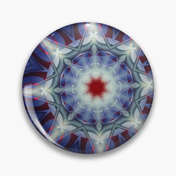 Item preview, Mandala Glowing Hearts designed and sold by Edward L Anderson RMCP.