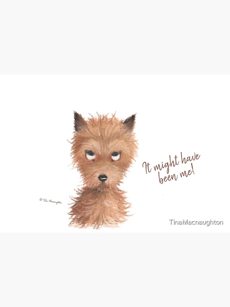 Cheeky Puppy Dog Eyes - "It might have been me!" by TinaMacnaughton