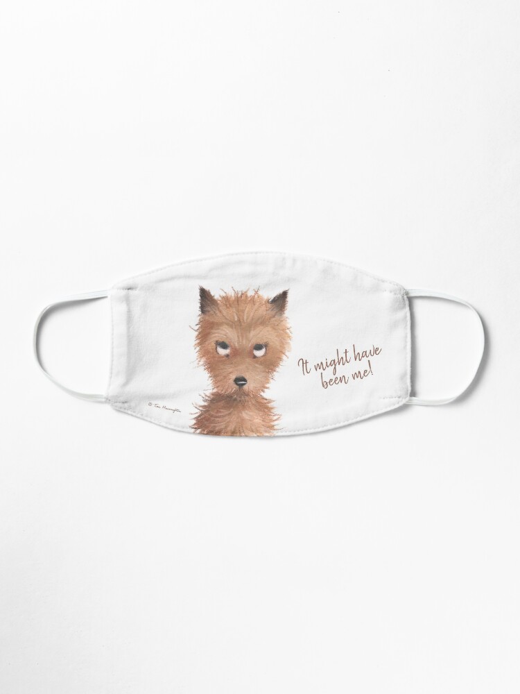 Alternate view of Cheeky Puppy Dog Eyes - "It might have been me!" Mask