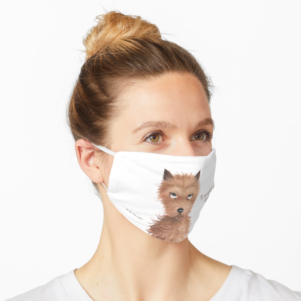 Cheeky Puppy Dog Eyes - "It might have been me!" Mask