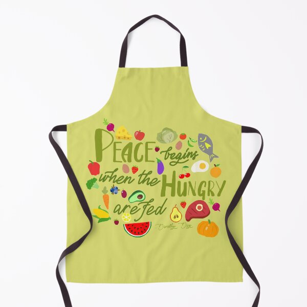 Item preview, DONATE Peace Begins When the Hungry are Fed Quote designed and sold by Emily Boynton.