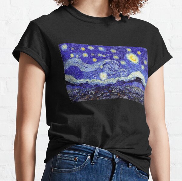 A Starry Night Inspiration Van Gogh Products Classic T-Shirt