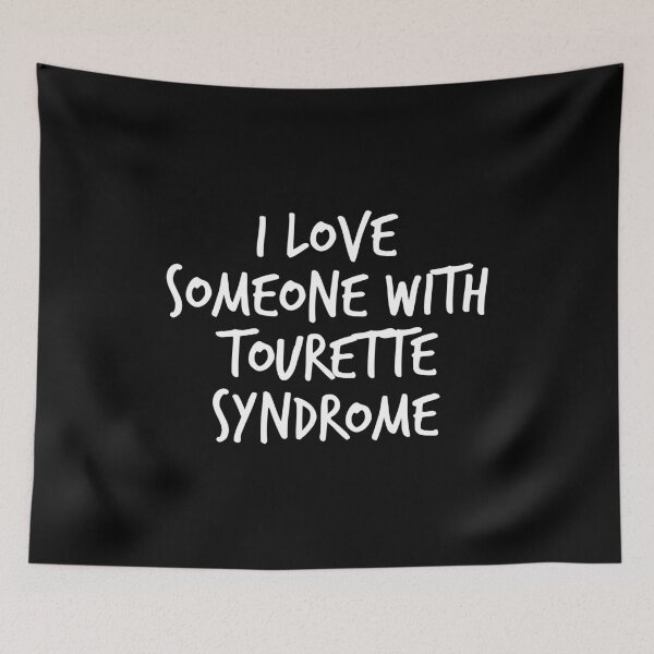 Item preview, I Love Someone with Tourette Syndrome designed and sold by mographicdesign.
