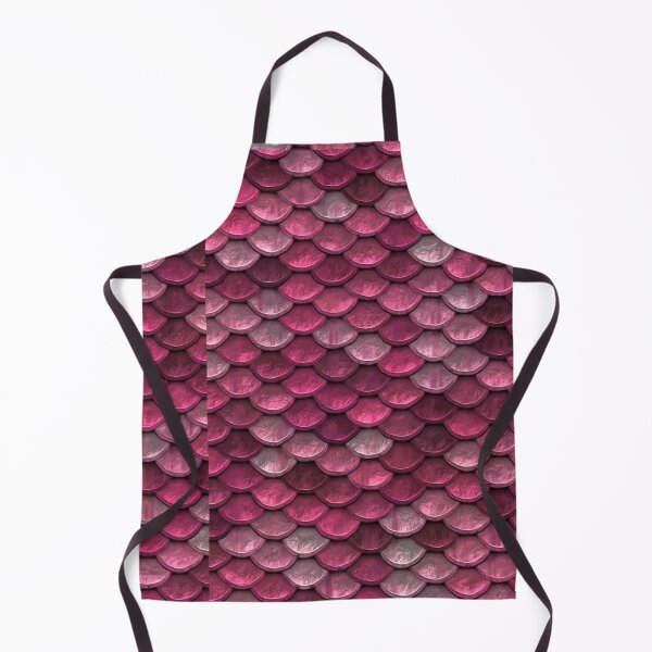 Item preview, Pink mermaid scales designed and sold by TopDesignArt.