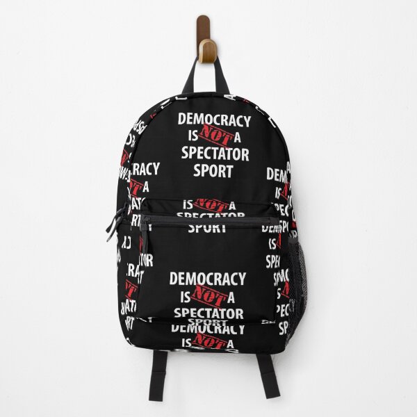 Item preview, Democracy is NOT a Spectator Sport Election designed and sold by TravelScientist.