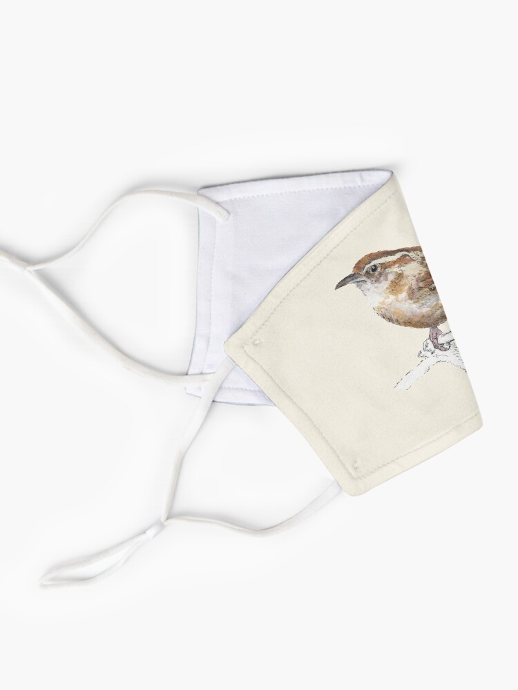 Alternate view of Carolina Wren Mask