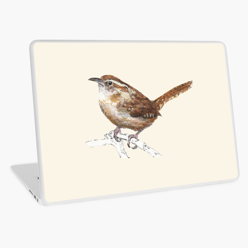 Carolina Wren Laptop Skin