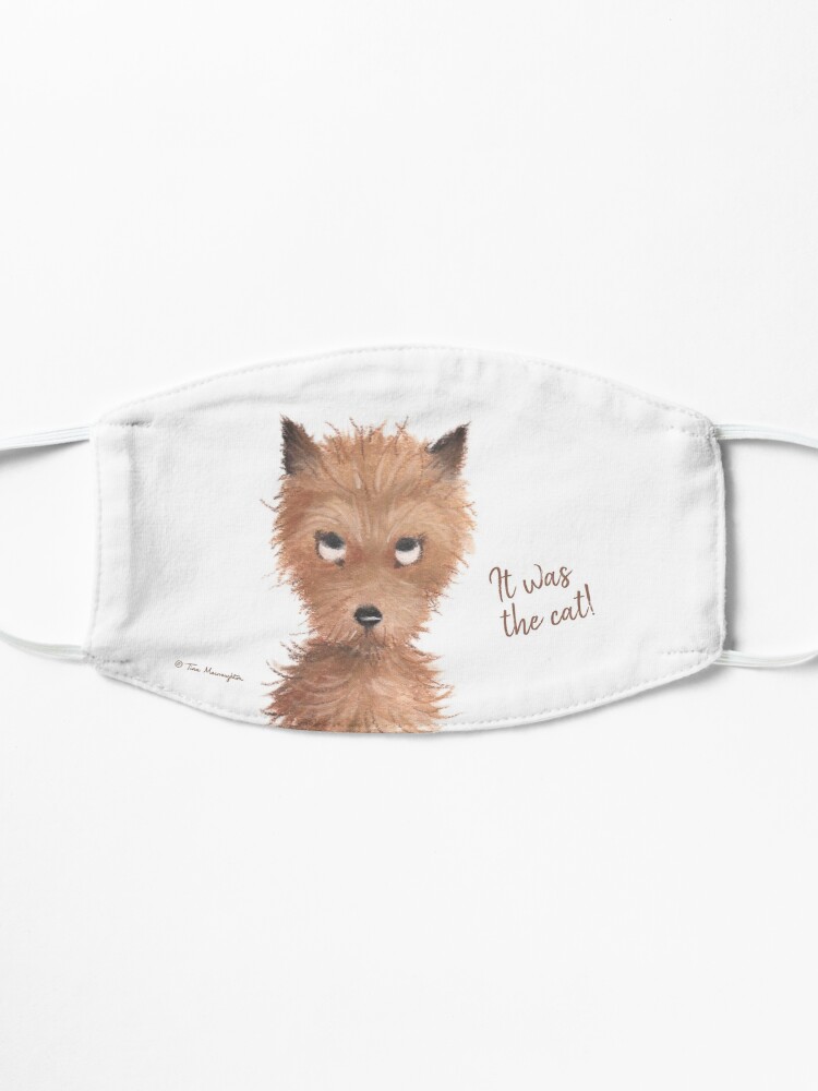 Alternate view of Cheeky Puppy Dog Eyes - "It was the cat!" Mask