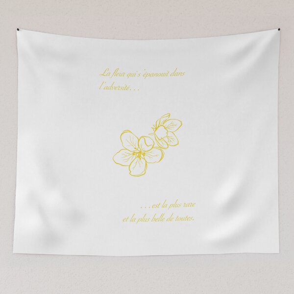 Item preview, Cherry Flower - Quote - Yellow designed and sold by Jess-Xs.