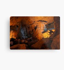 Sung Sot (Surprise) Cave in Ha Long Bay, Vietnam Metal Print