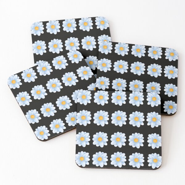 Item preview, Daisies on black designed and sold by lovingkakeart.