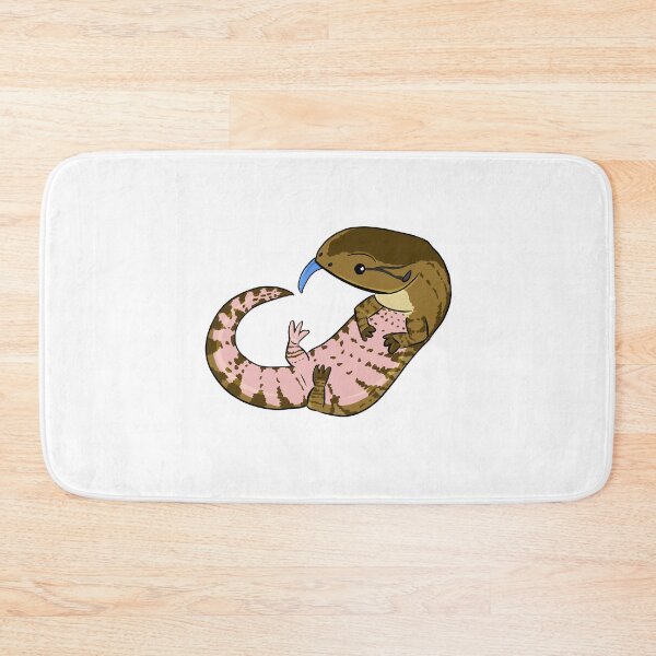 Item preview, Pink belly blue tongue skink! designed and sold by Nevada Ezell.