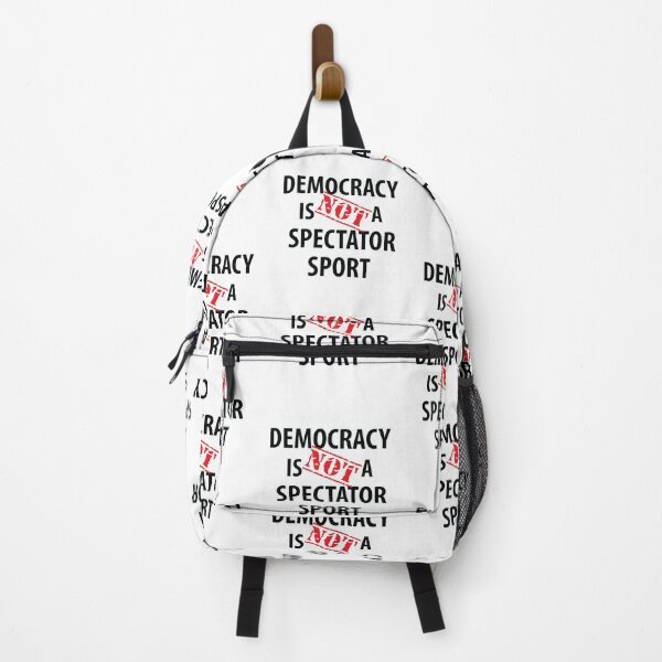 Item preview, Democracy is NOT a Spectator Sport Election designed and sold by TravelScientist.