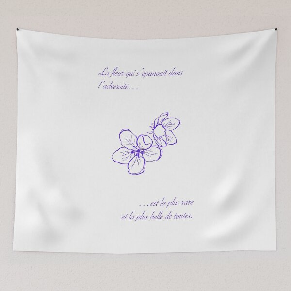 Item preview, Cherry Flower - Quote - Purple designed and sold by Jess-Xs.