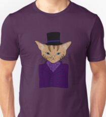 Magician Cat Slim Fit T-Shirt