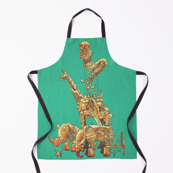 Item preview, The Clockwork Menagerie (Teal) designed and sold by opifan.