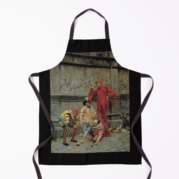 Item preview, Zamacois - Jesters Playing "Cochonnet" - BigArt designed and sold by BigArt.