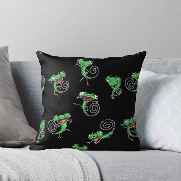 Item preview, Cartoon Baby Chameleon Pattern | Baby reptile | Green | Baby Chameleon designed and sold by Jovak.