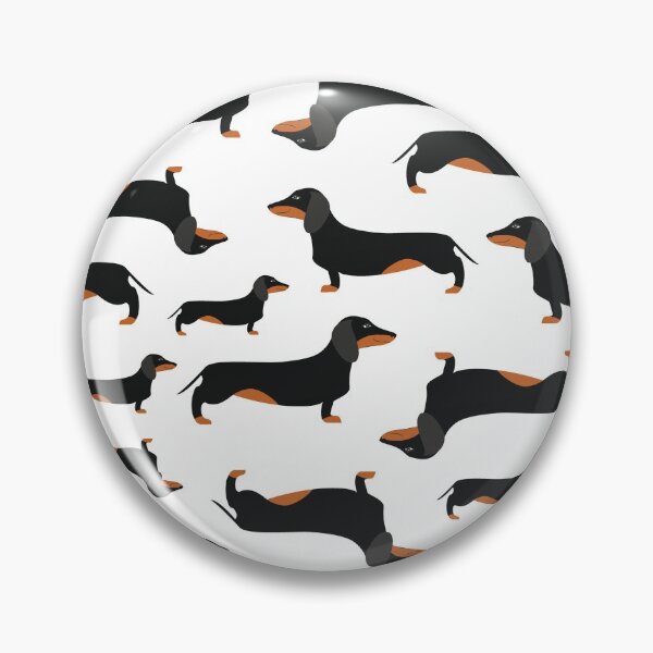 Item preview, Black dachshunds designed and sold by Daridara.