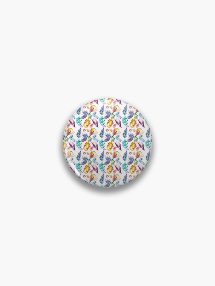 Thumbnail 1 of 3, Pin, Crystal Pattern designed and sold by SpDesignsC.