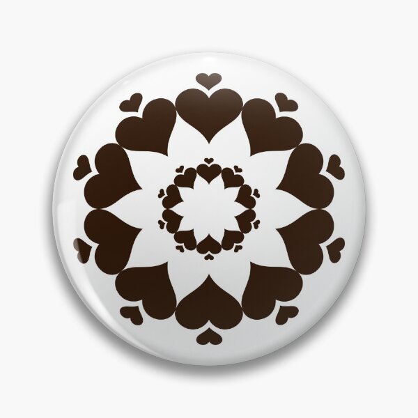 Item preview, Flower Shaped Hearts Pattern designed and sold by Gustavo Navarro.