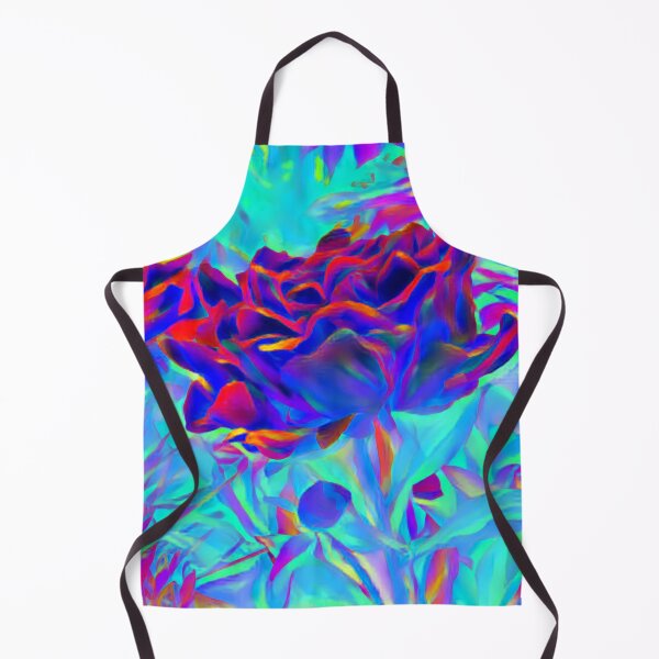 Item preview, Surreal Blue Red Peony designed and sold by Shapes-Mania.