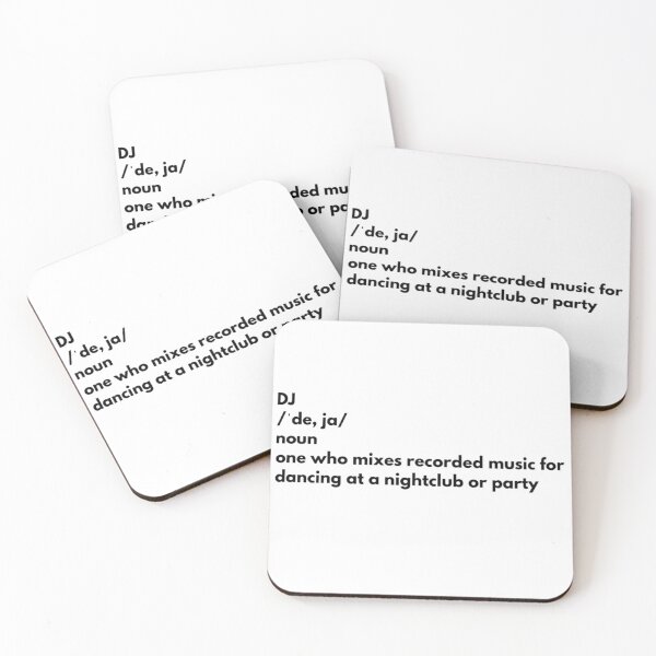 Item preview, The Definition of a DJ - Text designed and sold by artofdjshop.