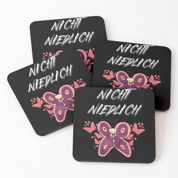 Item preview, Nicht niedlich Butterfly Skull designed and sold by Two Left Hands Design.