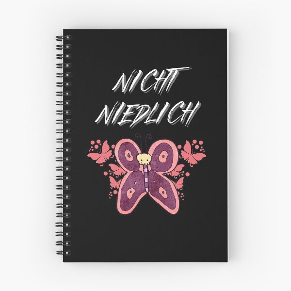 Item preview, Nicht niedlich Butterfly Skull designed and sold by Two Left Hands Design.