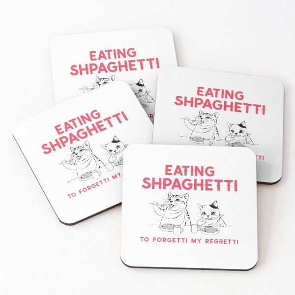 Item preview, Eating Shpaghetti To Forgetti My Regretti designed and sold by Balkanfood.