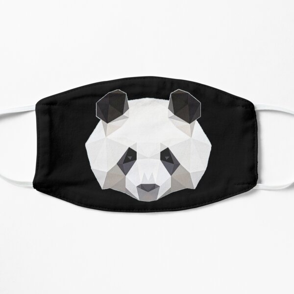 Geometric Panda Mask