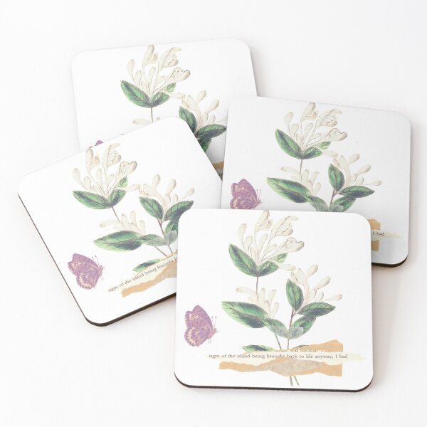 Item preview, Offwhite Floral Scrapbook designed and sold by Nishtah LilerArt.
