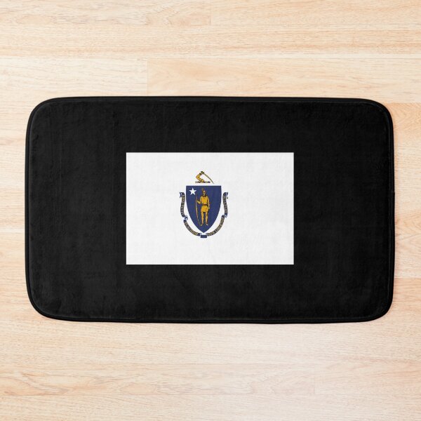 Item preview, Massachusetts flag flag USA designed and sold by GeogDesigns.