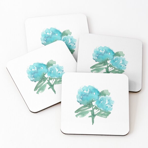 Item preview, Watercolor Light Blye Hydrangea designed and sold by Inita Blumberga.