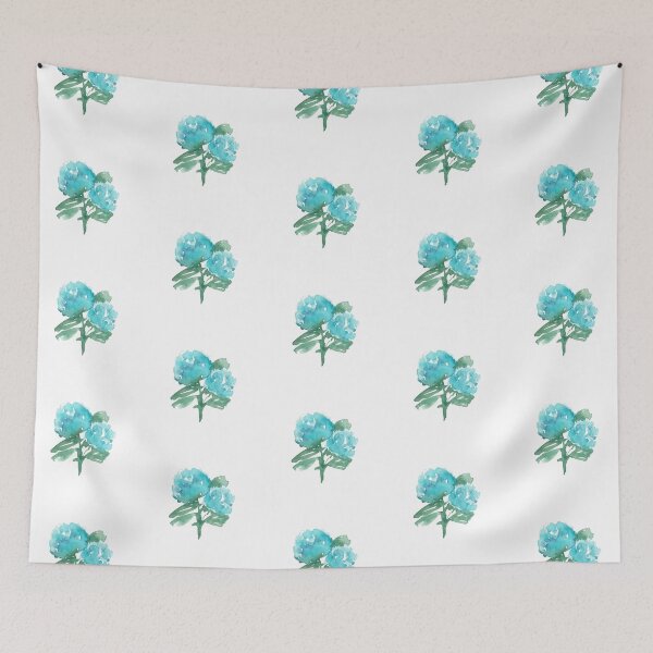 Item preview, Watercolor Light Blye Hydrangea designed and sold by Inita Blumberga.