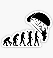 Pegatina Evolution Skydiving Salto en paracaídas