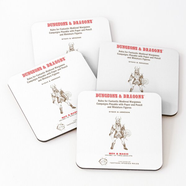 Item preview, Men & Magic Original Dungeons & Dragons OD&D Volume 1 Cover (Transparent) designed and sold by Cotereaux.