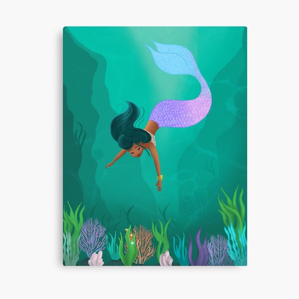 Mermaid Lagoon Canvas Print