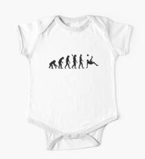 Evolution soccer bicycle kick One Piece - Short Sleeve