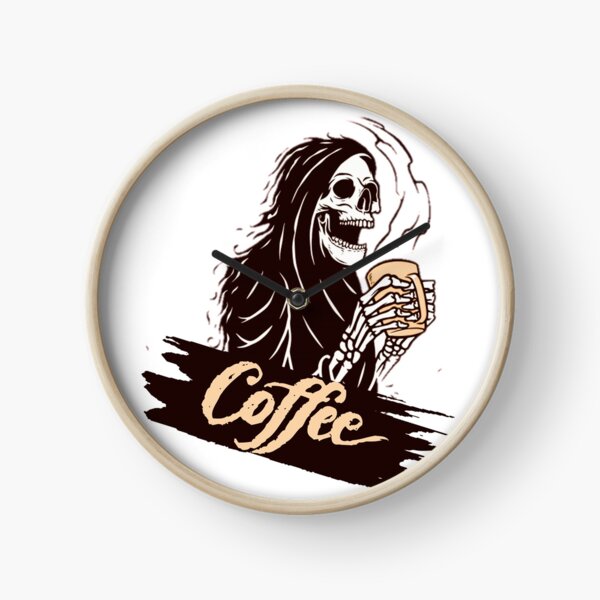 Item preview, Skeleton Drinking Coffee designed and sold by Printify Zone.