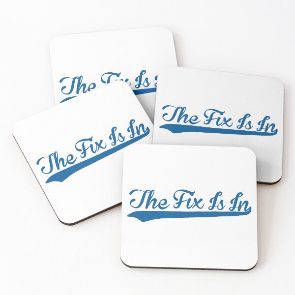Item preview, The Fix Is In, in Dodger Blue designed and sold by Becca Noel.