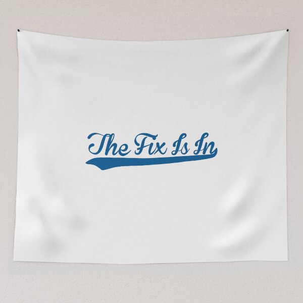 Item preview, The Fix Is In, in Dodger Blue designed and sold by Becca Noel.