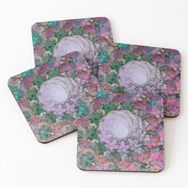 Item preview, Kaleidoscope Cut-Out Flowers designed and sold by ckylin.