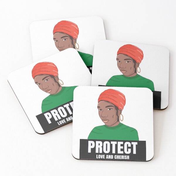 Item preview, Protect Love and Cherish Graphic Design 3  designed and sold by BLAKVERSE DESIGNS.