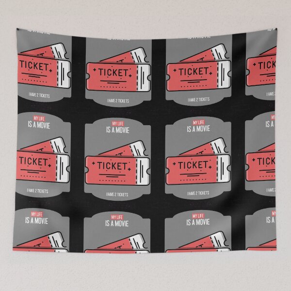 Item preview, My Life Is A Movie- I Have two Tickets! designed and sold by Got-Ya-Bak.