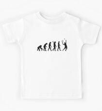Evolution Tennis player Kids Tee