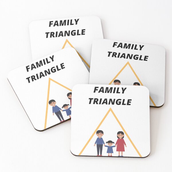 Item preview, family triangle designed and sold by hafsalovely.