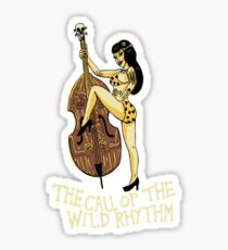 Call of the wild rhythm Sticker